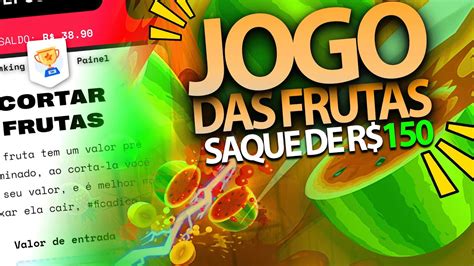 TESTEI O JOGO DAS FRUTAS que GANHA R0! PAGA 